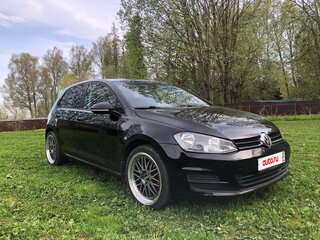 2013 Volkswagen Golf VII, чёрный, 799999 рублей, вид 2