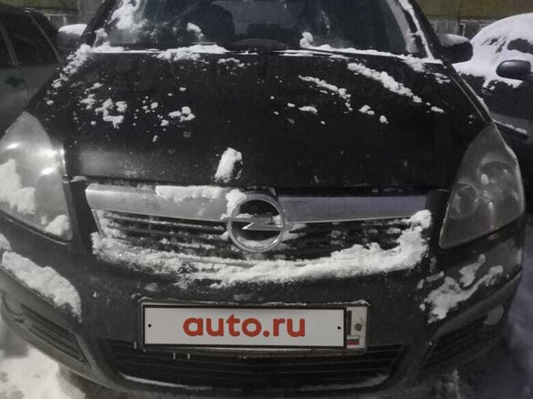 2007 Opel Zafira B, чёрный, 650000 рублей - вид 1