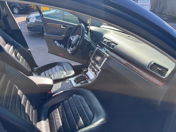 2009 Volkswagen Passat B6, синий, 1100000 рублей - вид 6