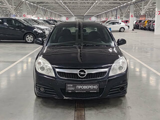 2008 Opel Vectra C Рестайлинг, чёрный, 370000 рублей, вид 2