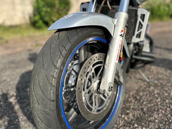 1999 Honda CB 1300, серебристый, 360000 рублей - вид 8
