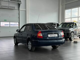2006 Hyundai Accent ТагАЗ II, синий, 199000 рублей, вид 2