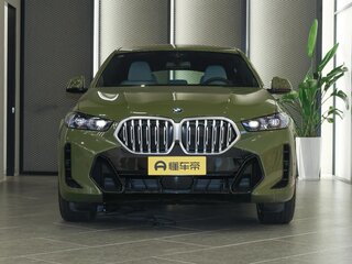 2025 BMW X6 40i III (G06) Рестайлинг, зелёный, 11737400 рублей, вид 4