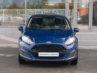 2016 Ford Fiesta Mk6 Рестайлинг, синий, 615000 рублей, вид 2
