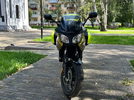 2013 Honda CBF 600, золотистый, 750000 рублей, вид 2