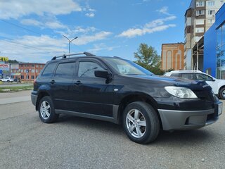 2008 Mitsubishi Outlander I, чёрный, 1020000 рублей, вид 4