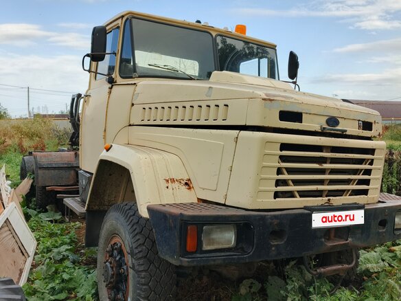 2002 КрАЗ 6443, жёлтый, 450000 рублей - вид 1