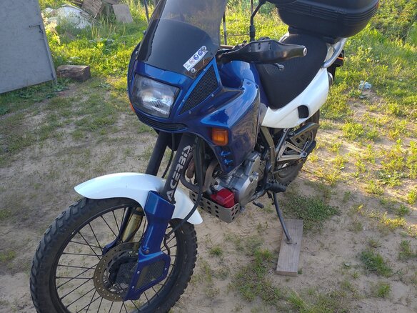 1993 Honda NX, синий, 300000 рублей - вид 6