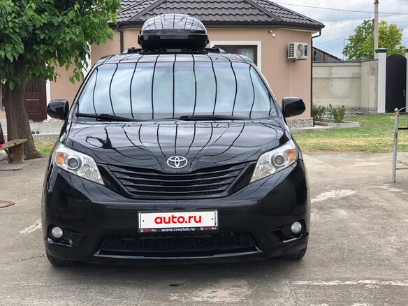 2012 Toyota Sienna III, чёрный, 2535000 рублей - вид 7