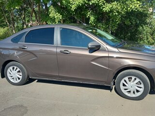 2017 Lada (ВАЗ) Vesta I, коричневый, 990000 рублей, вид 3