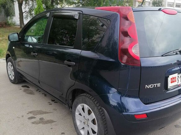 2011 Nissan Note I Рестайлинг, синий, 650000 рублей - вид 6