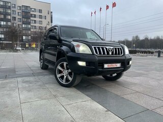 2007 Toyota Land Cruiser Prado 4-speed 120 Series Рестайлинг, чёрный, 2250000 рублей, вид 4