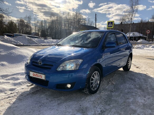 2005 Toyota Corolla IX (E120, E130) Рестайлинг, синий
