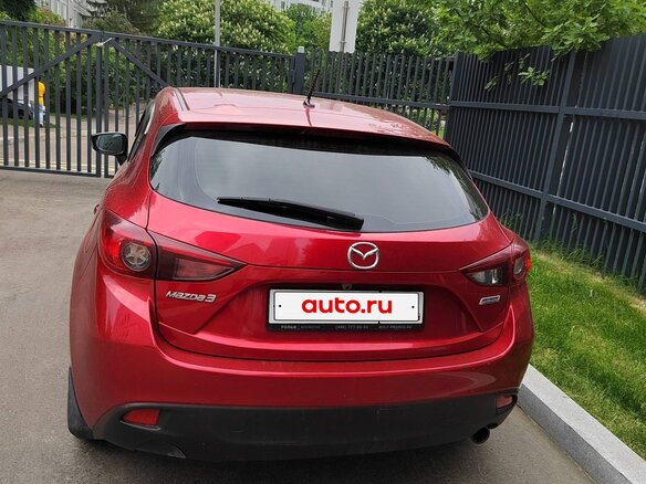 2014 Mazda 3 III (BM), пурпурный, 1470000 рублей - вид 5