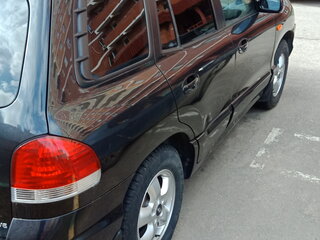 2008 Hyundai Santa Fe Classic Classic, чёрный, 480000 рублей, вид 3