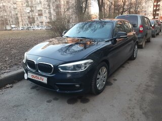2016 BMW 1 серии 118i II (F20/F21) Рестайлинг, чёрный, 1600000 рублей, вид 1