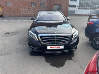 2015 Mercedes-Benz S-Класс 350 CDI BlueTEC VI (W222, C217), чёрный, 3850000 рублей, вид 2