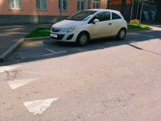2012 Opel Corsa D Рестайлинг II, белый, 450000 рублей, вид 3