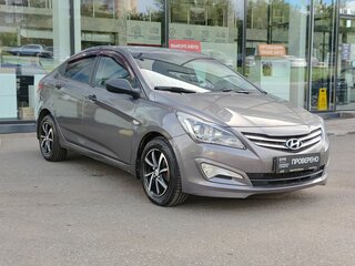 2015 Hyundai Solaris I Рестайлинг, серый, 890000 рублей, вид 3
