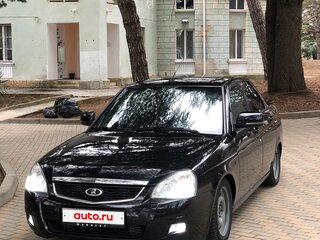 2012 Lada (ВАЗ) Priora I, чёрный, 500000 рублей, вид 2