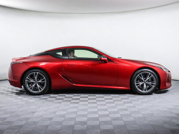 2017 Lexus LC 500 I, красный - вид 4