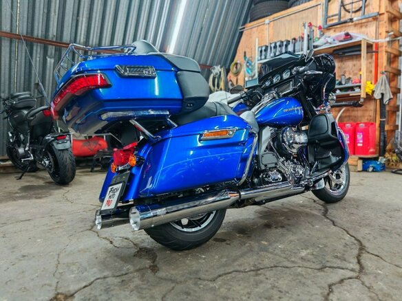 2015 Harley-Davidson Electra Glide, синий, 1480000 рублей - вид 5