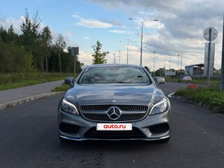 2015 Mercedes-Benz CLS 400 II (C218) Рестайлинг, серый, 3200000 рублей, вид 2