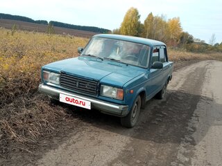 2007 Lada (ВАЗ) 2107, фиолетовый, 217000 рублей, вид 2