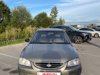 2008 Hyundai Accent ТагАЗ II, бежевый, 215000 рублей, вид 2