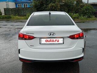 2021 Hyundai Solaris II Рестайлинг, белый, 1690000 рублей, вид 4