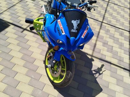 2006 Yamaha YZF-R6, синий, 450000 рублей, вид 4