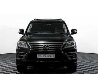 2012 Lexus LX 570 III Рестайлинг, чёрный, 4603500 рублей, вид 2