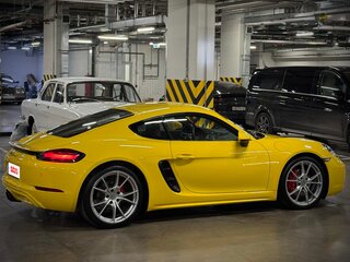 2018 Porsche Cayman S III 718 (982), жёлтый, 6700000 рублей, вид 5