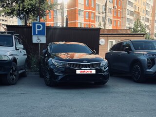 2019 Kia Optima IV Рестайлинг, чёрный, 1750000 рублей, вид 2