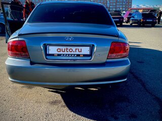 2009 Hyundai Sonata ТагАЗ IV (EF) Рестайлинг, серебристый, 635000 рублей, вид 4
