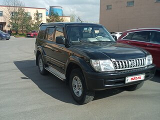 1998 Toyota Land Cruiser Prado 90 Series, чёрный, 1300000 рублей, вид 1