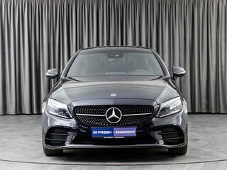 2019 Mercedes-Benz C-Класс 180 IV (W205) Рестайлинг, чёрный, 3900000 рублей, вид 2