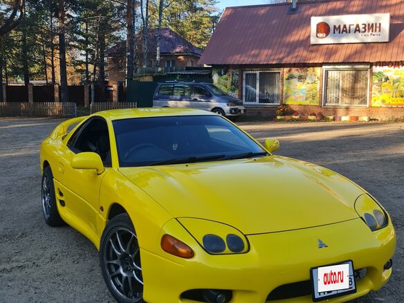 1997 Mitsubishi GTO II (Z15A), жёлтый, 1000000 рублей - вид 9
