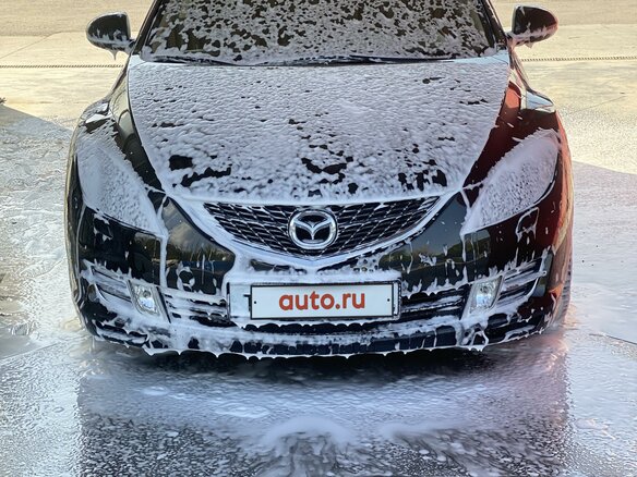 2008 Mazda 6 II (GH), чёрный, 980000 рублей - вид 4