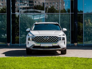 2020 Hyundai Santa Fe IV Рестайлинг, серый, 3190000 рублей, вид 3