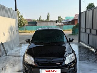 2014 Lada (ВАЗ) Granta Sport I, чёрный, 700000 рублей, вид 1