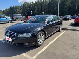 2012 Audi A8 Long III (D4), чёрный, 2150000 рублей, вид 1