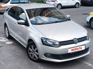 2011 Volkswagen Polo V, жёлтый, 660000 рублей, вид 3