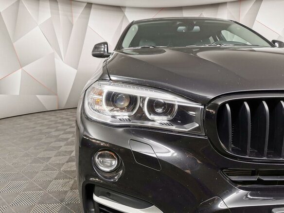 2015 BMW X6 30d II (F16), чёрный - вид 9
