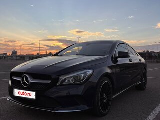 2018 Mercedes-Benz CLA 200 I (C117, X117) Рестайлинг, синий, 2050000 рублей, вид 1