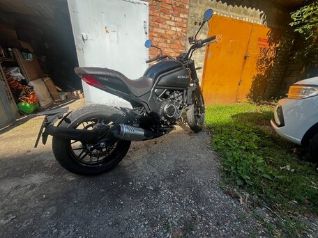 2023 CFMoto 700CL-X Heritage, чёрный, 600000 рублей, вид 5