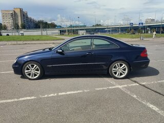 2006 Mercedes-Benz CLK-Класс 200 II (W209) Рестайлинг, синий, 1199000 рублей, вид 4