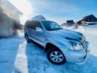 2007 Toyota Land Cruiser Prado 5-speed 120 Series Рестайлинг, серебристый, 1955000 рублей, вид 5
