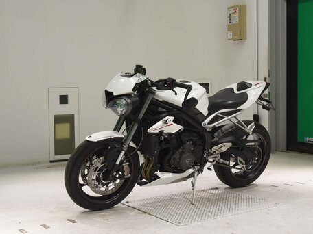 2019 Triumph Street Triple, белый, 795000 рублей, вид 2