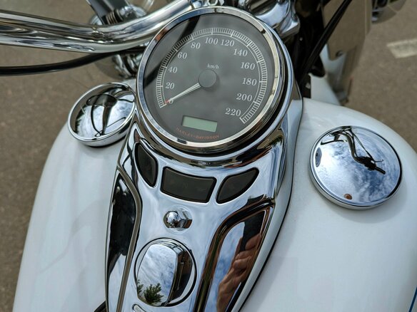 2013 Harley-Davidson Heritage, белый, 1250000 рублей - вид 10